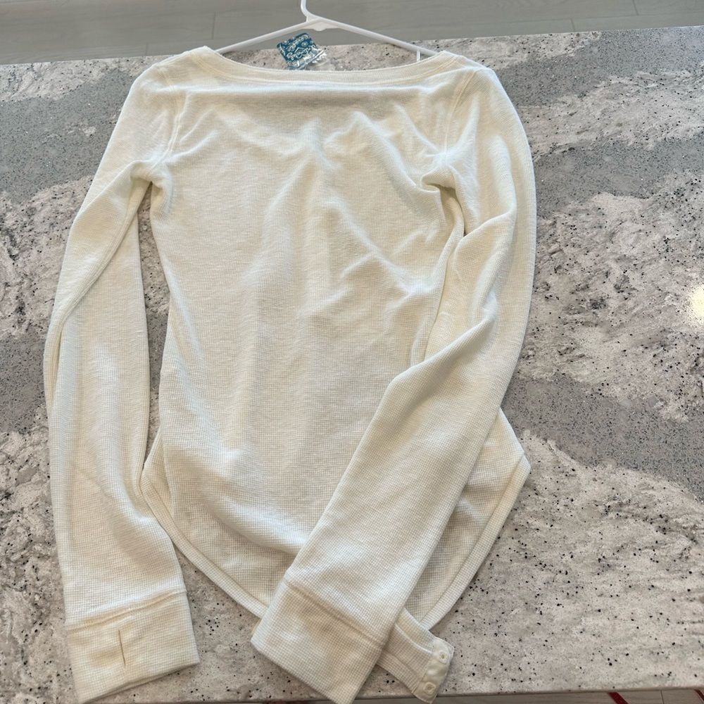 Free People Bodysuit in Ivory Size Small - Picture 3 of 5